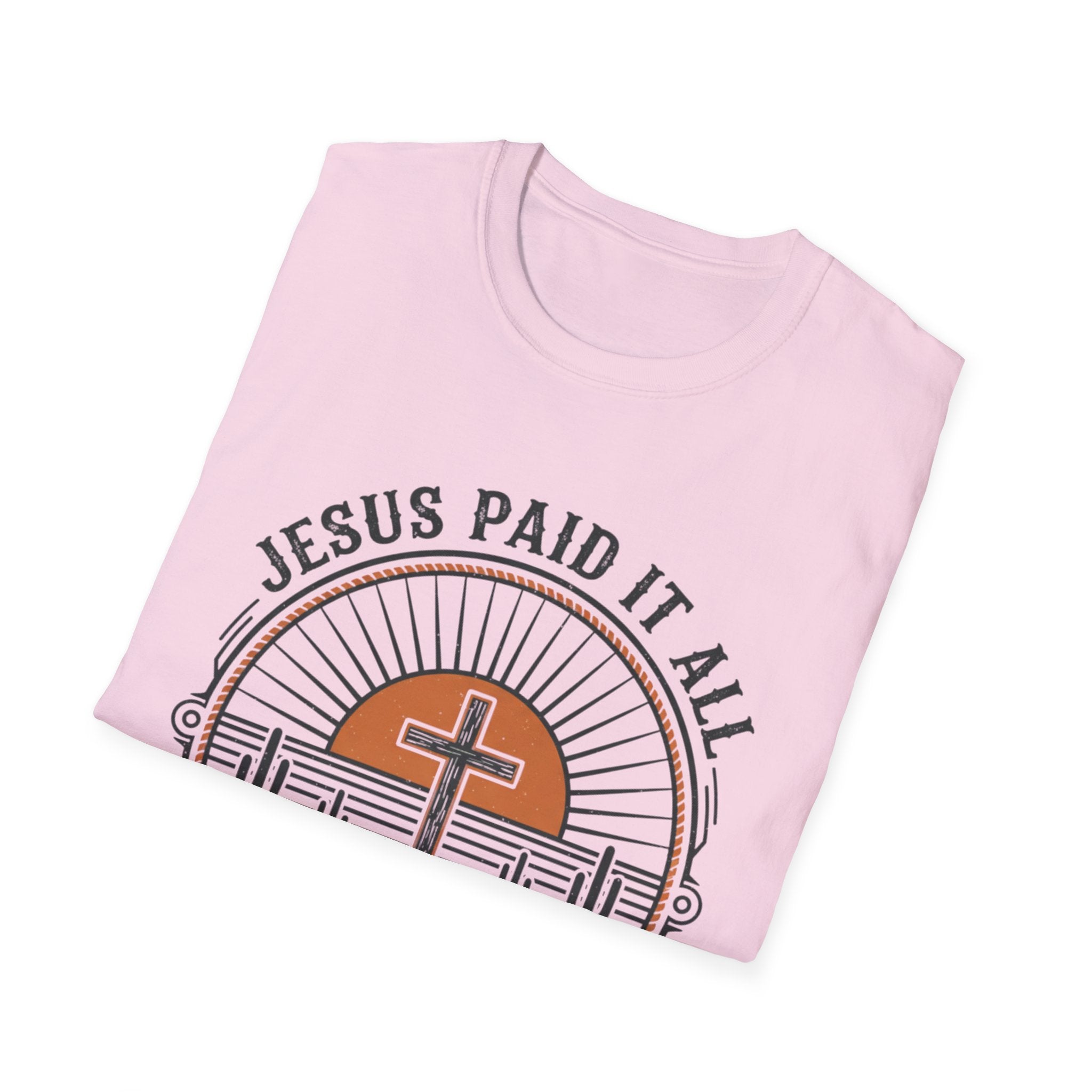 Jesus Paid It All Cross T-Shirt