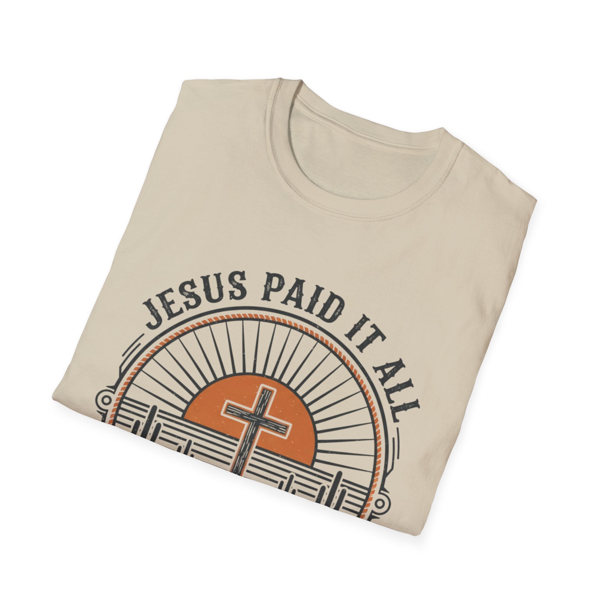 Jesus Paid It All Cross T-Shirt