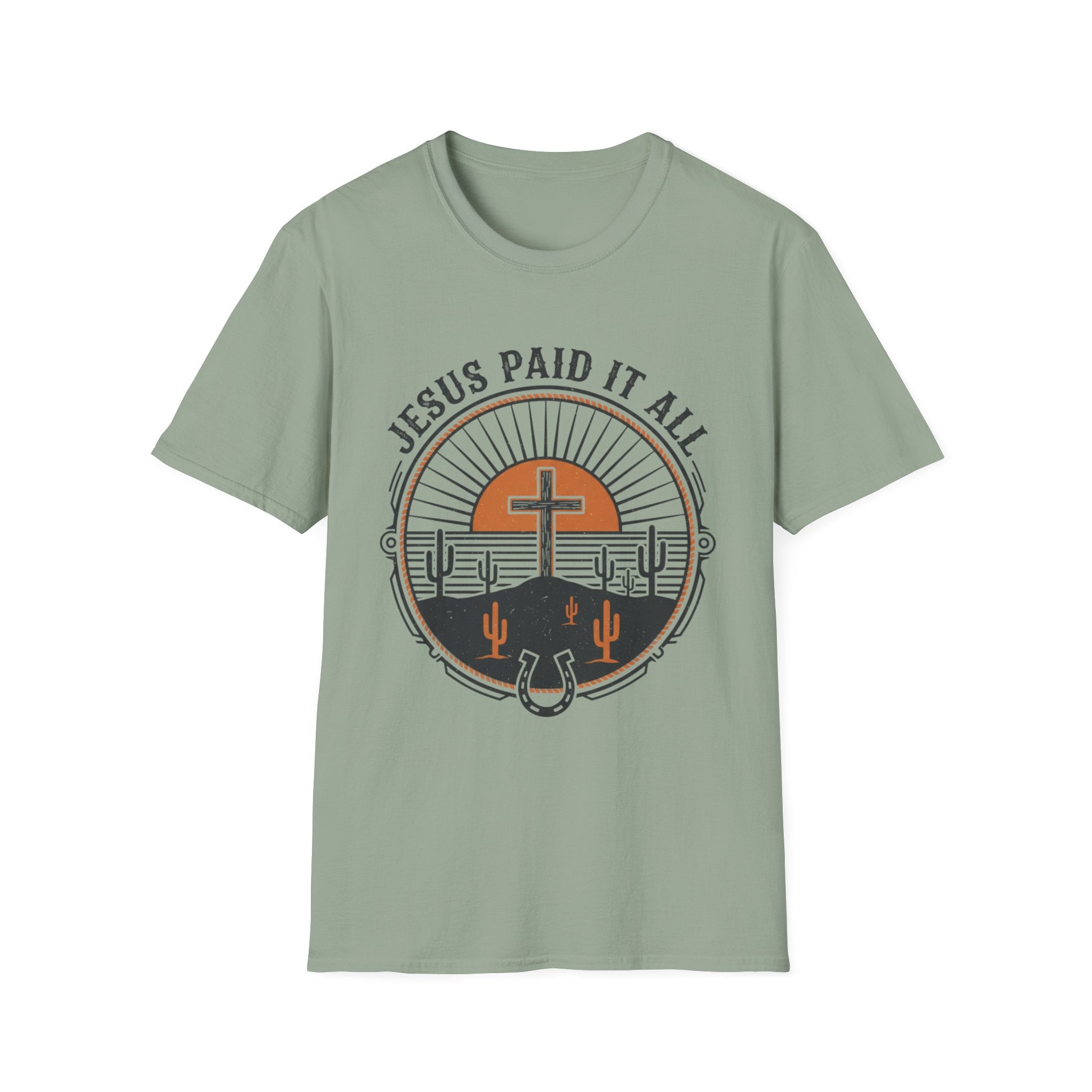 Jesus Paid It All Cross T-Shirt