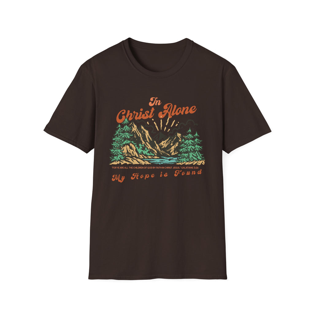 In Christ Alone Mountains T-Shirt