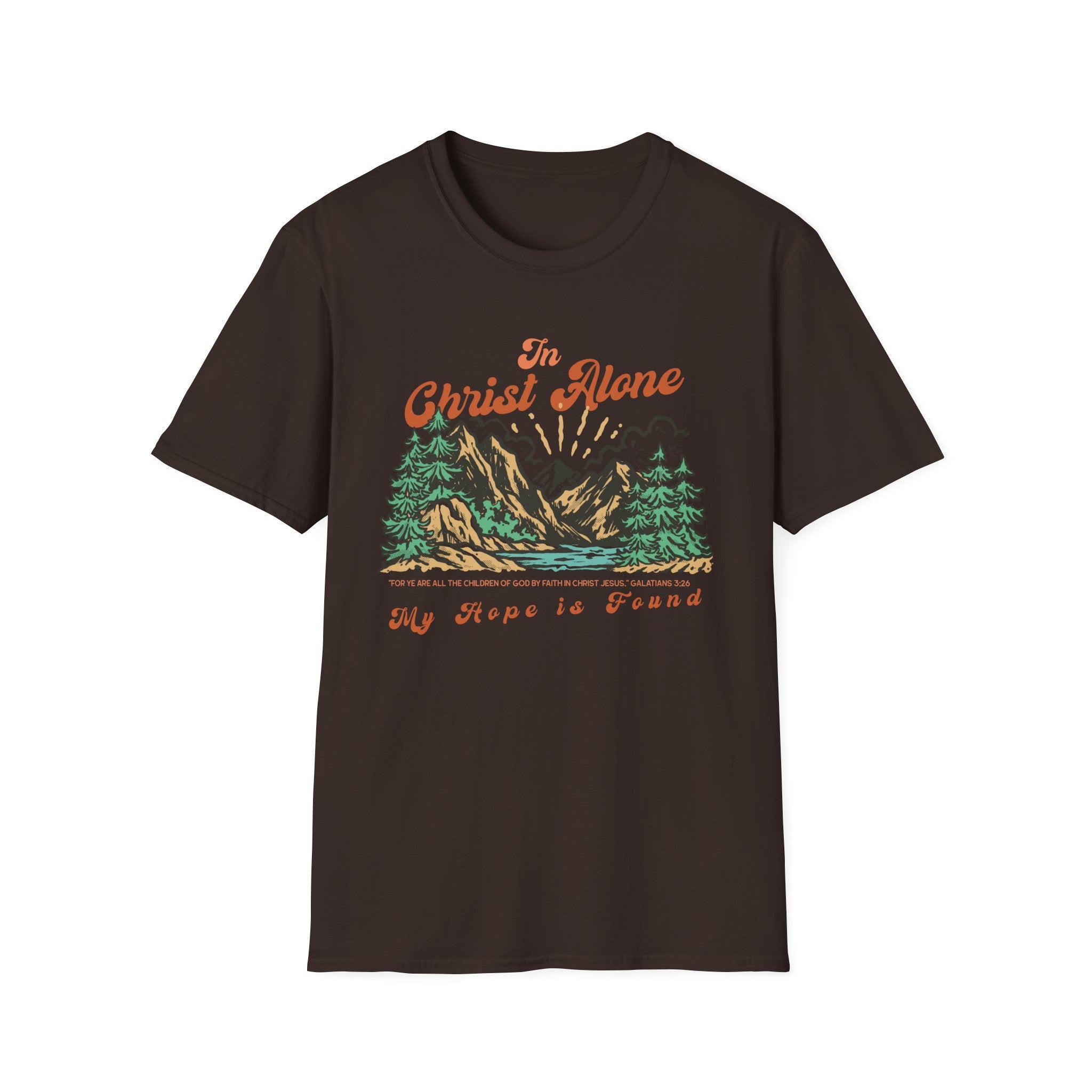 In Christ Alone Mountains T-Shirt