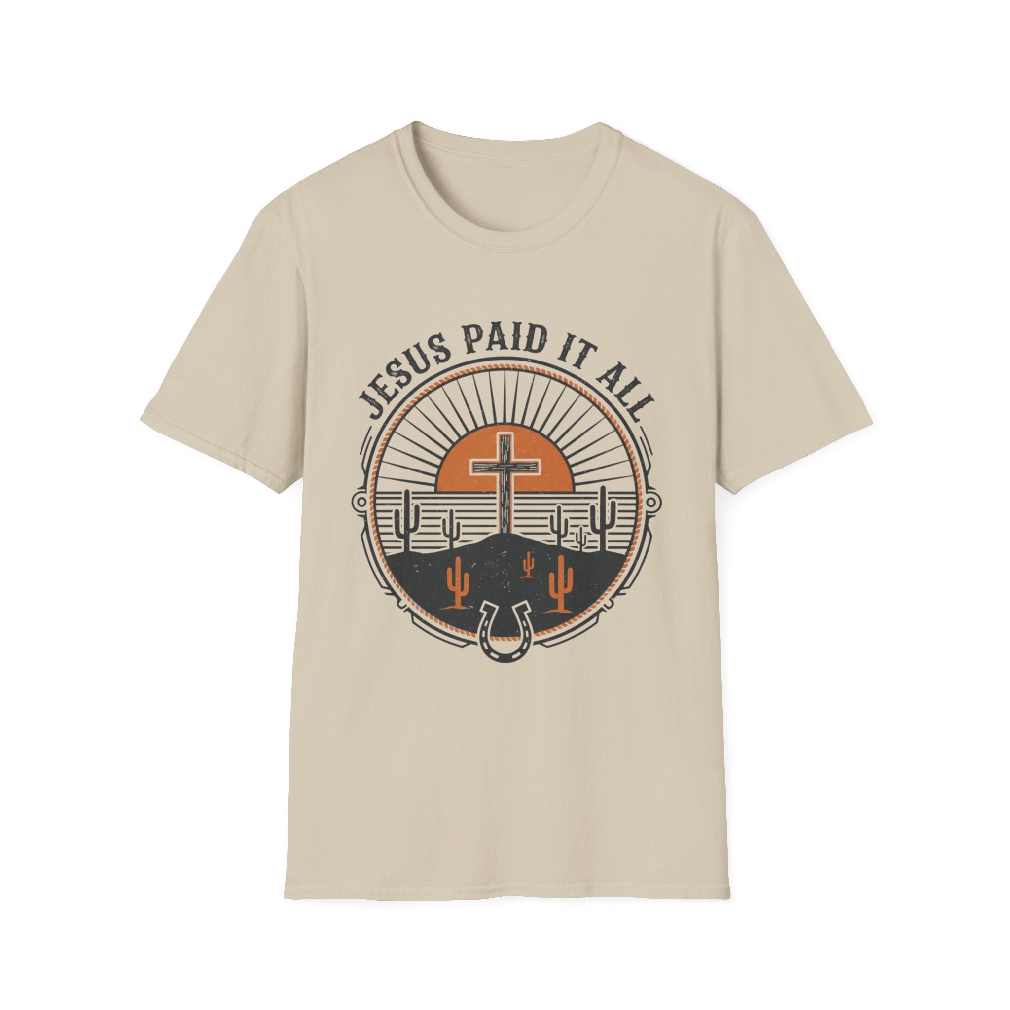 Jesus Paid It All Cross T-Shirt