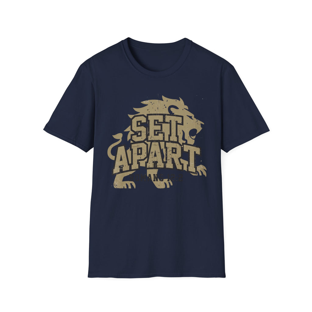 Set Apart Romans 12:2 Lion T-Shirt