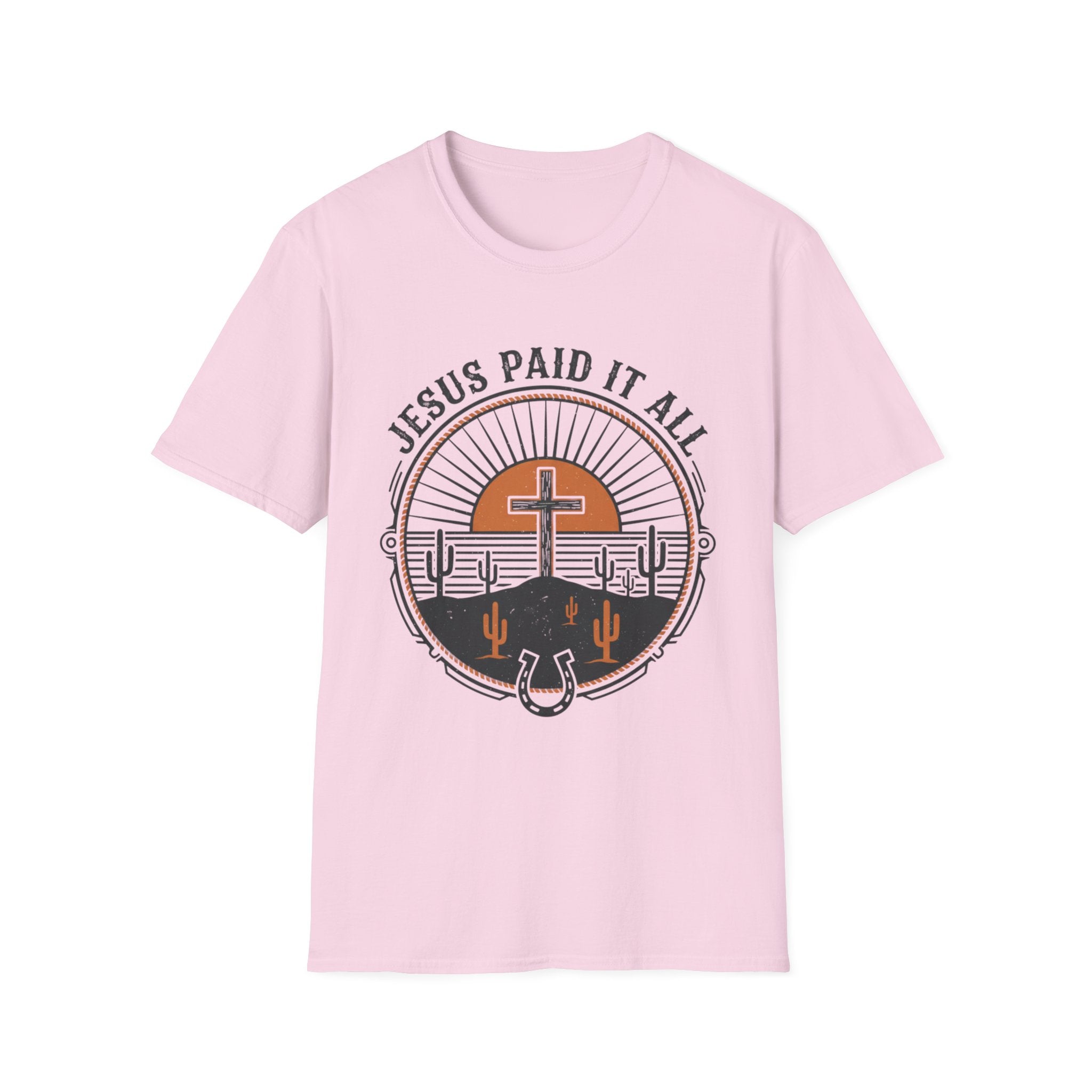 Jesus Paid It All Cross T-Shirt