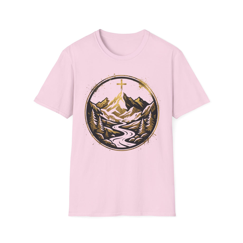 Mountain and Cross T-shirt