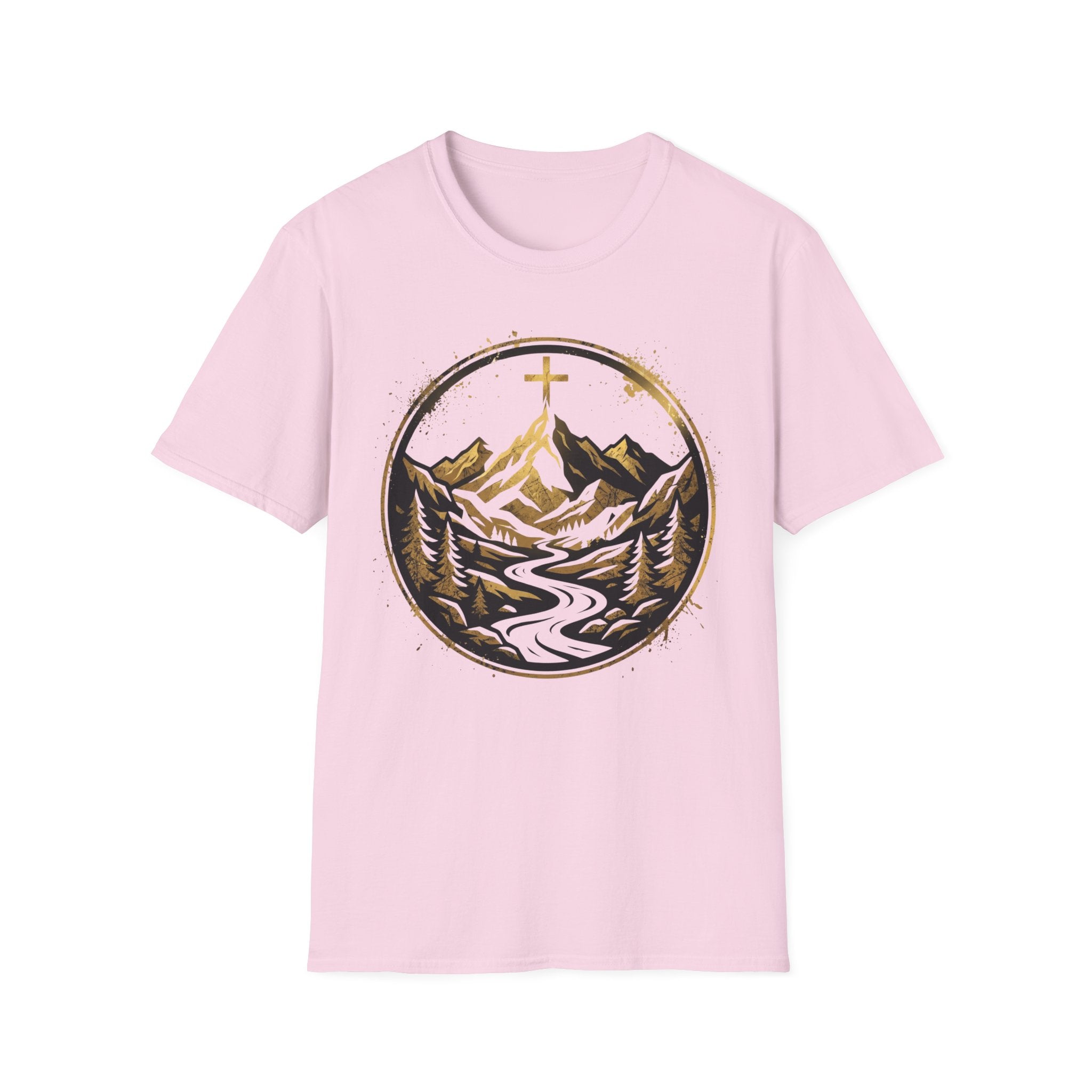 Mountain and Cross T-shirt