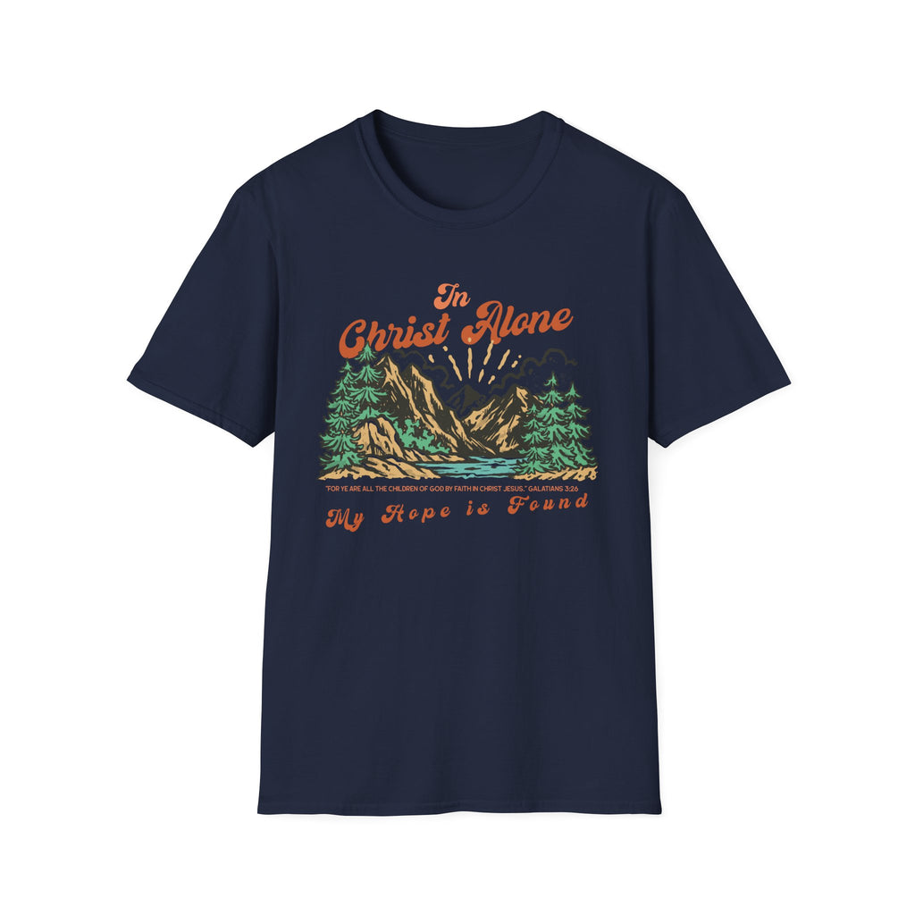 In Christ Alone Mountains T-Shirt
