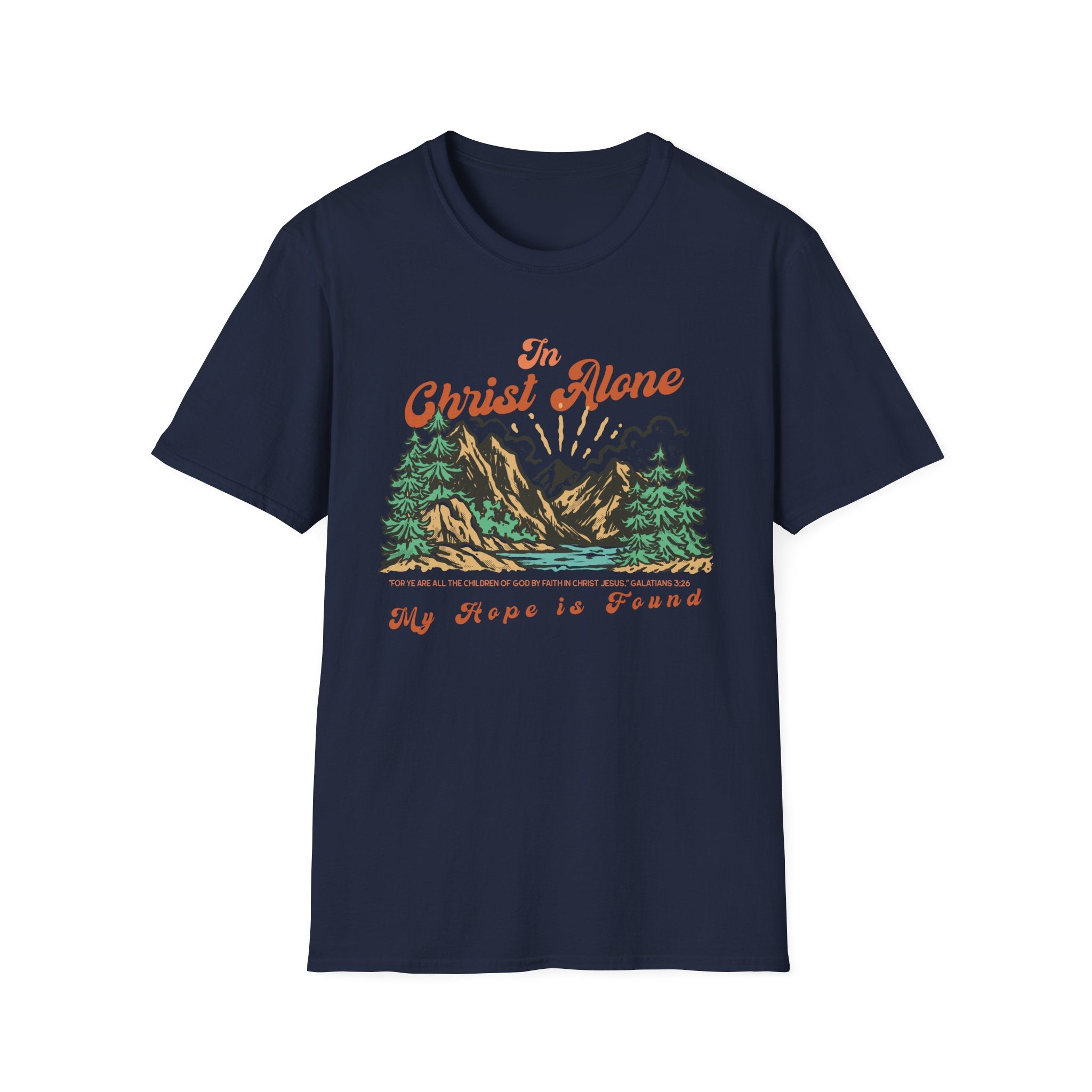 In Christ Alone Mountains T-Shirt