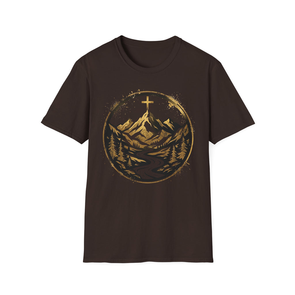 Mountain and Cross T-shirt