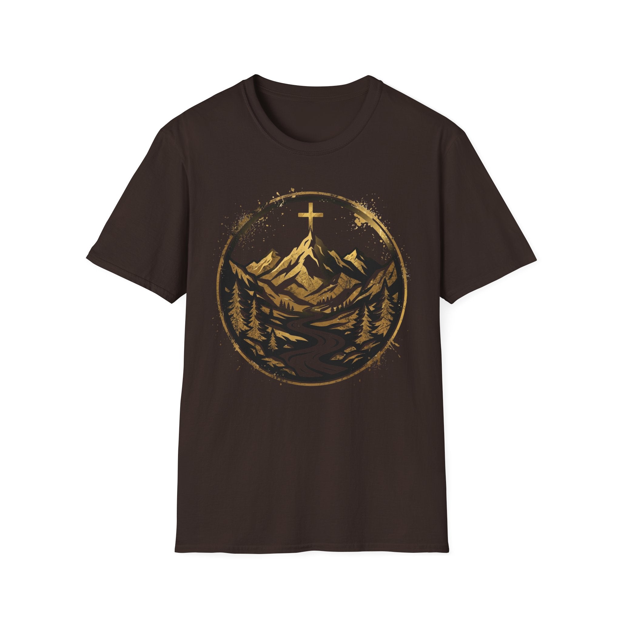 Mountain and Cross T-shirt