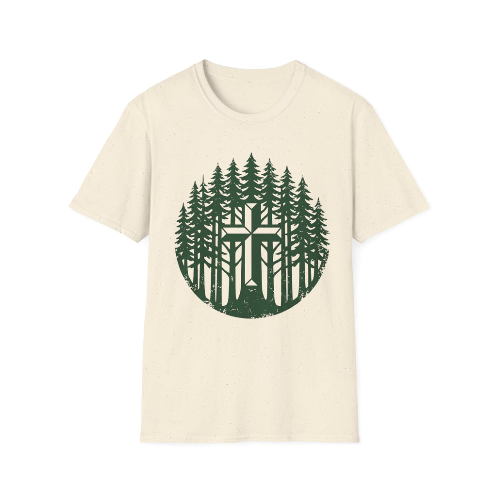 Cross in Pines Circle T-Shirt