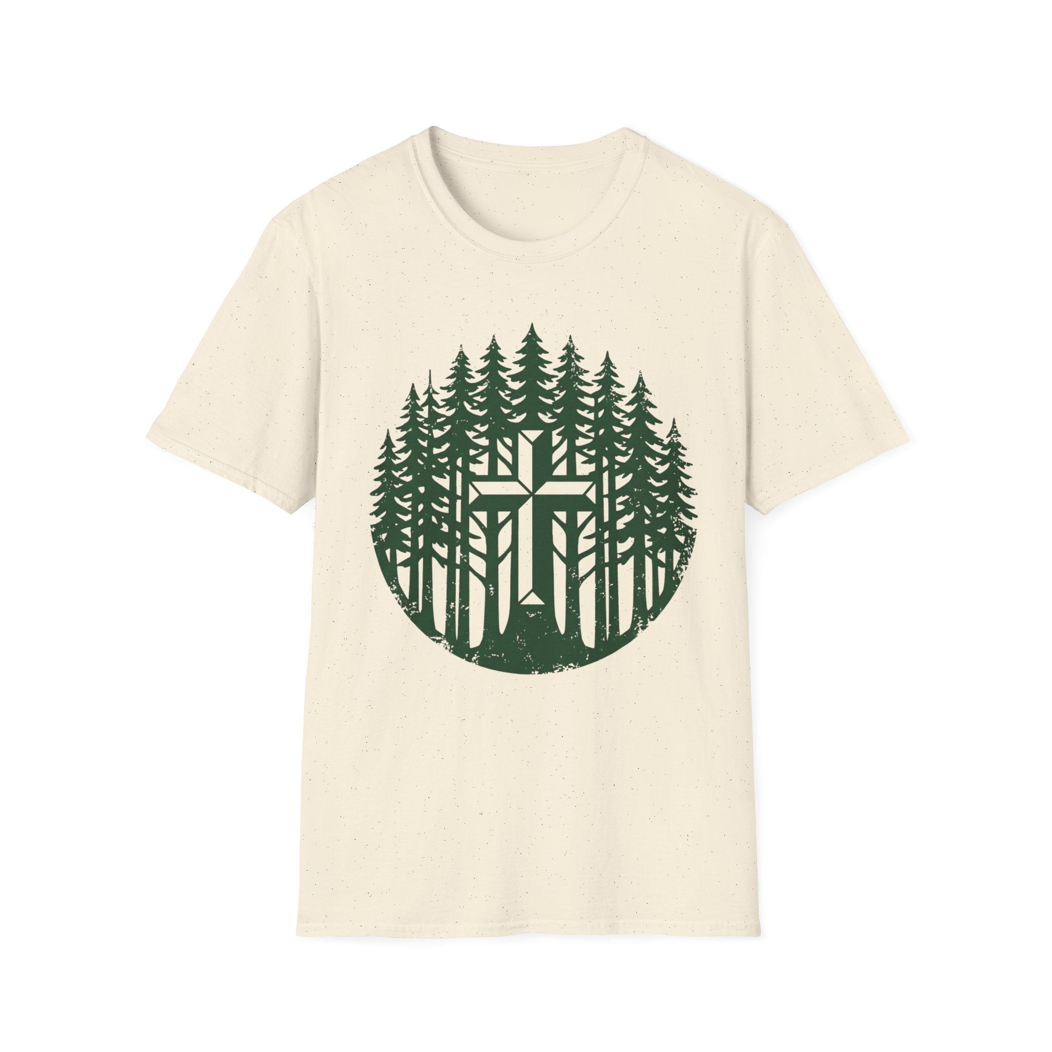Cross in Pines Circle T-Shirt