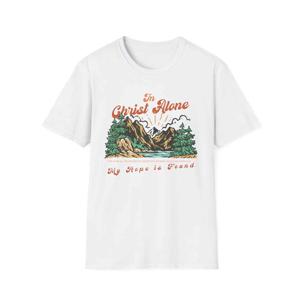 In Christ Alone Mountains T-Shirt