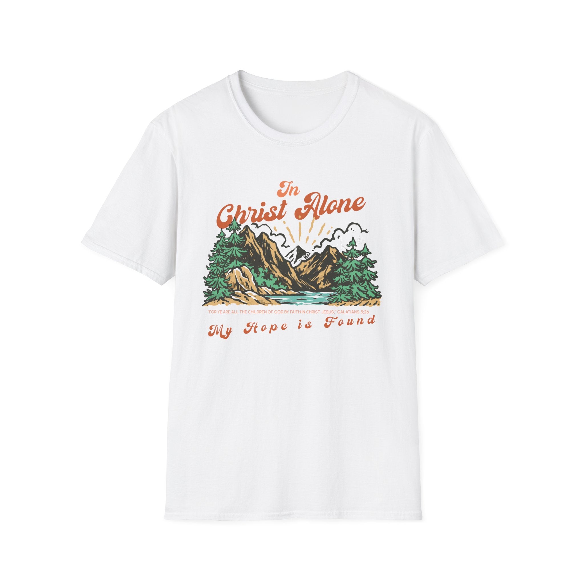 In Christ Alone Mountains T-Shirt