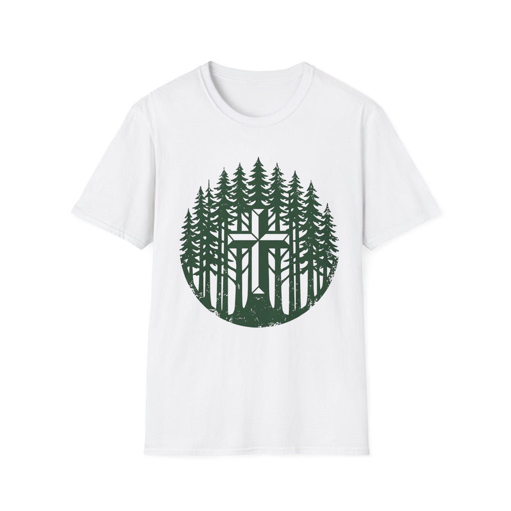 Cross in Pines Circle T-Shirt