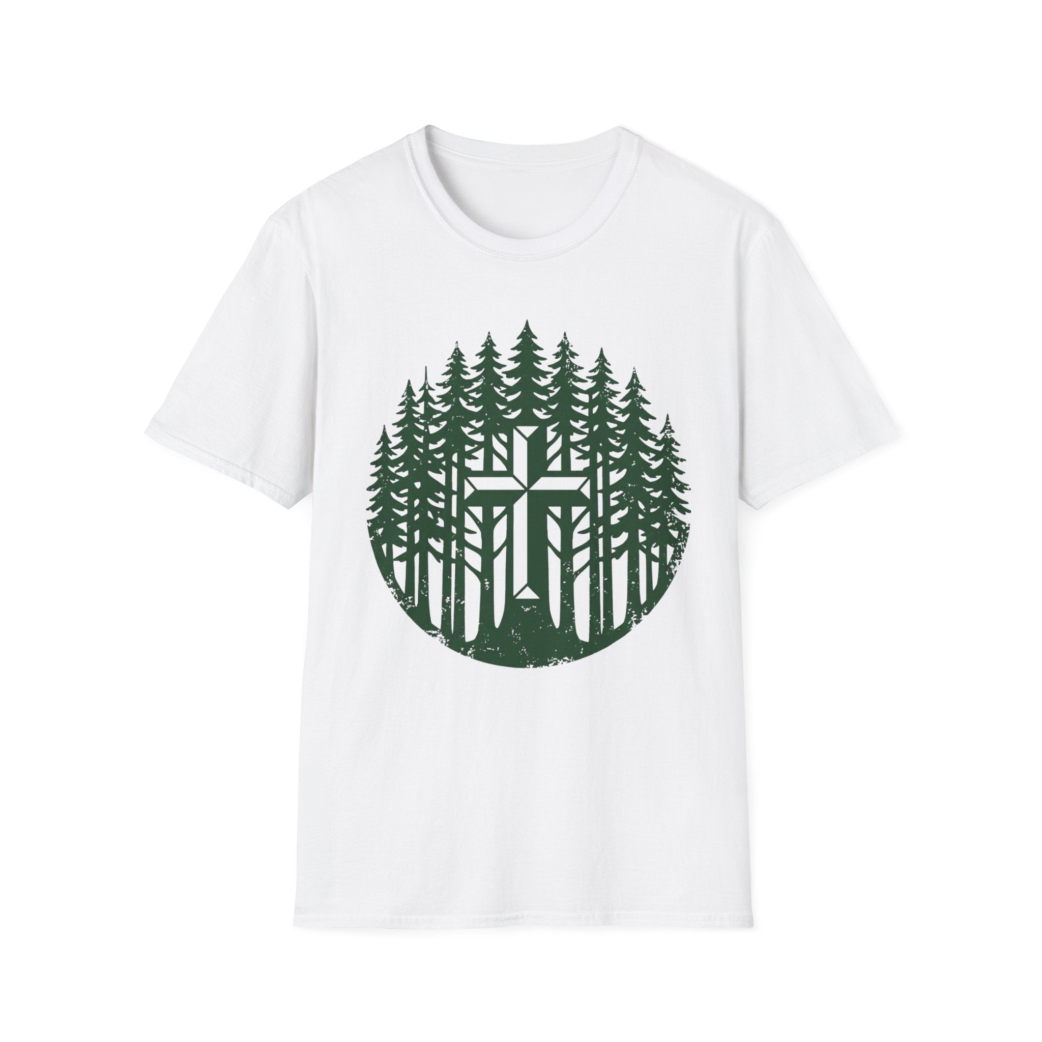 Cross in Pines Circle T-Shirt