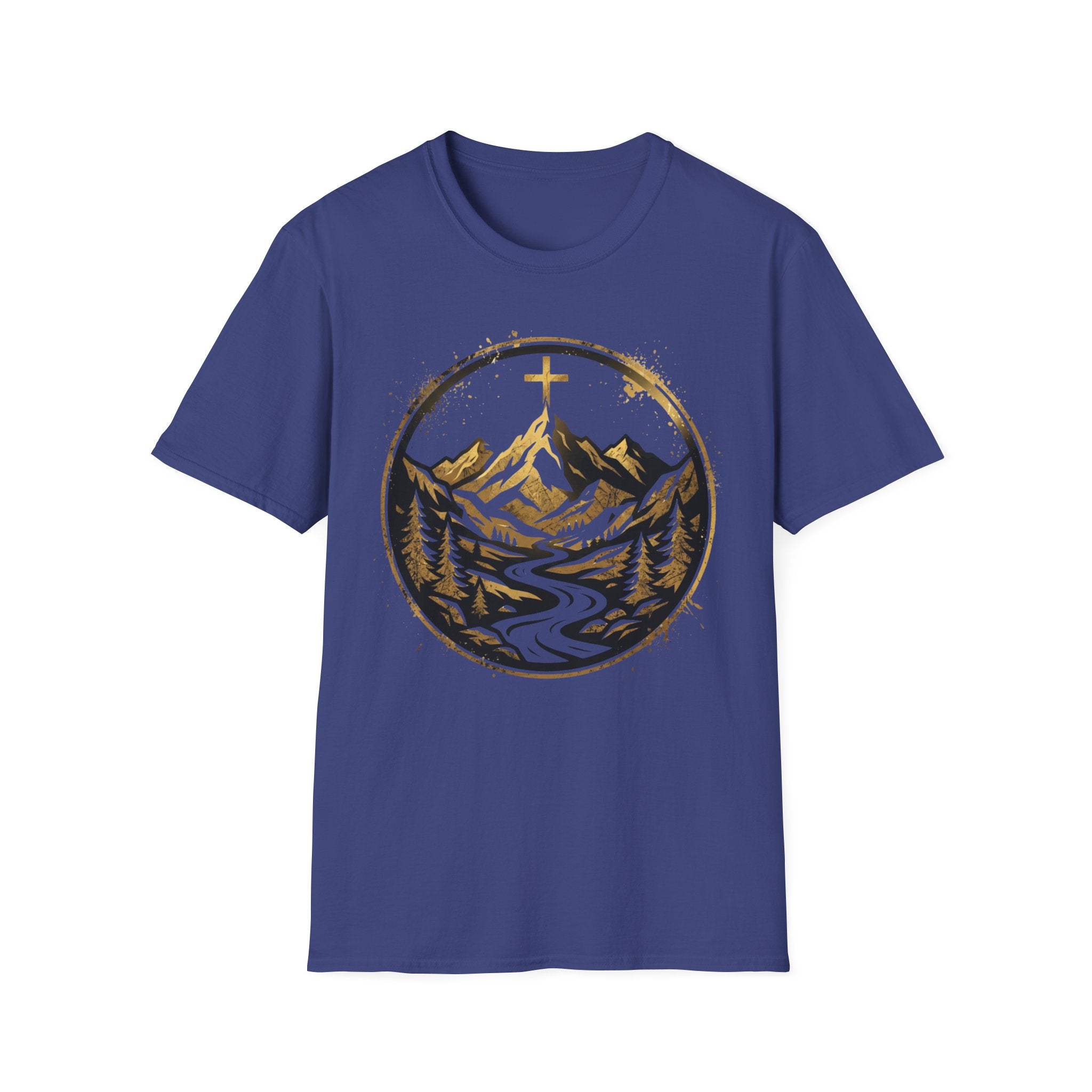 Mountain and Cross T-shirt
