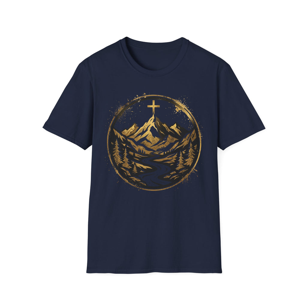 Mountain and Cross T-shirt