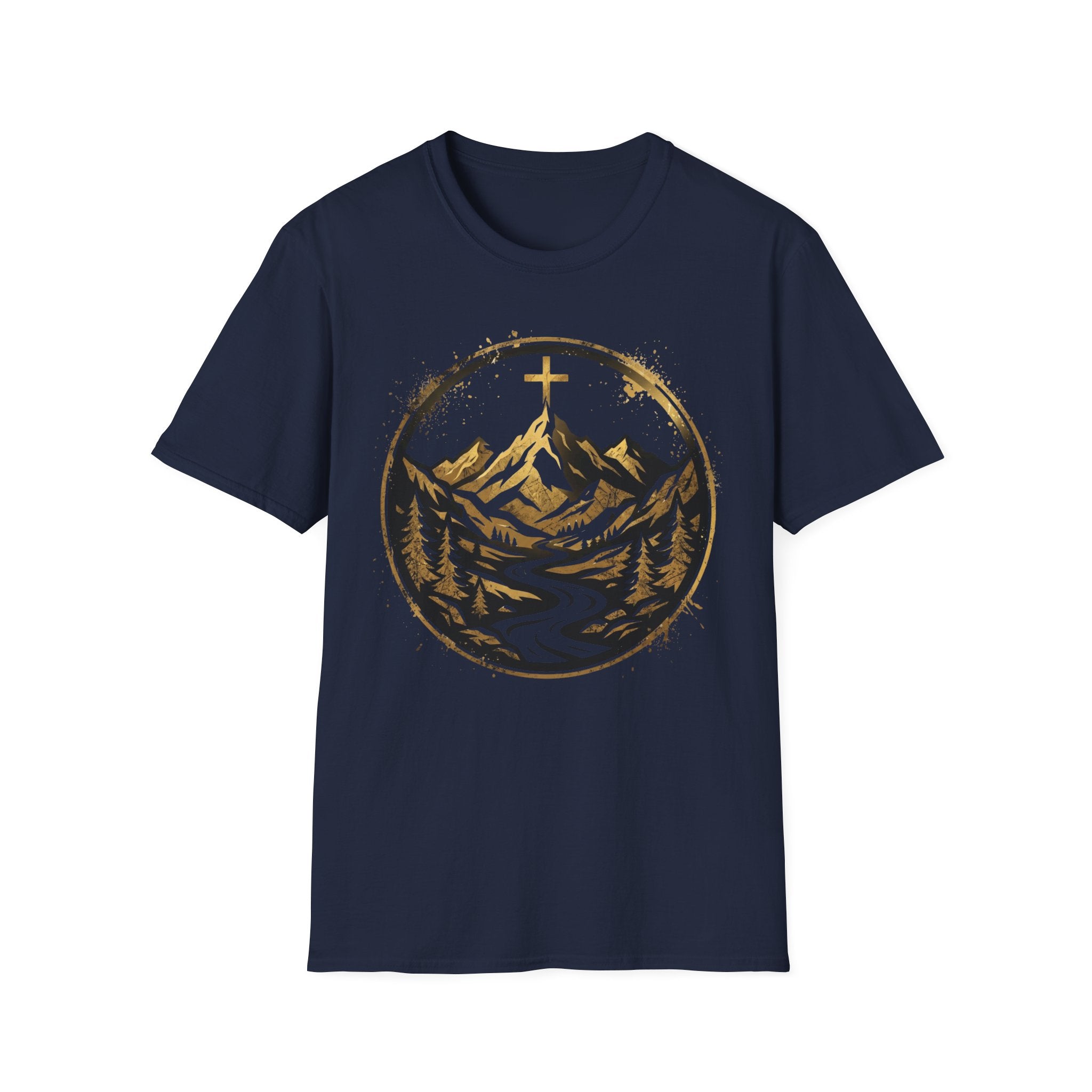 Mountain and Cross T-shirt