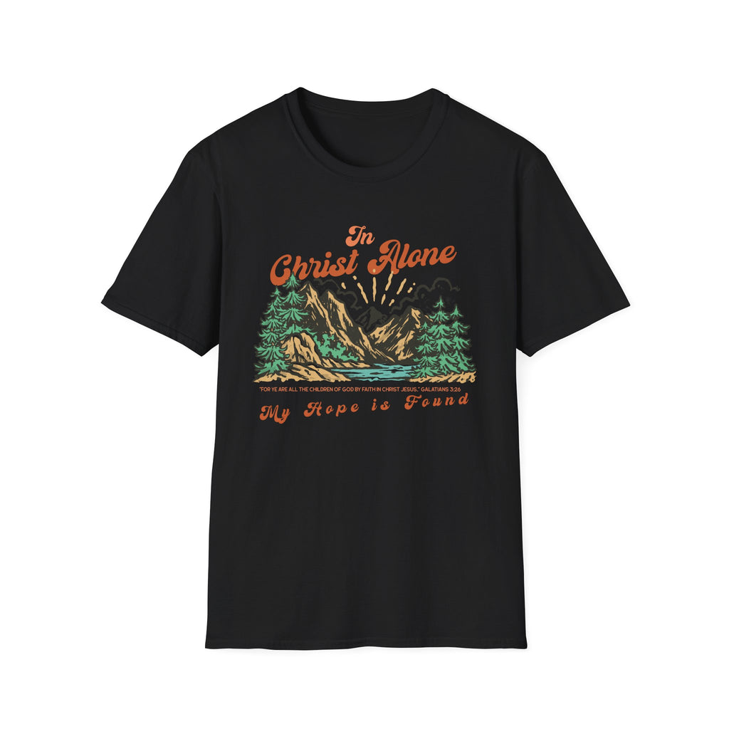 In Christ Alone Mountains T-Shirt