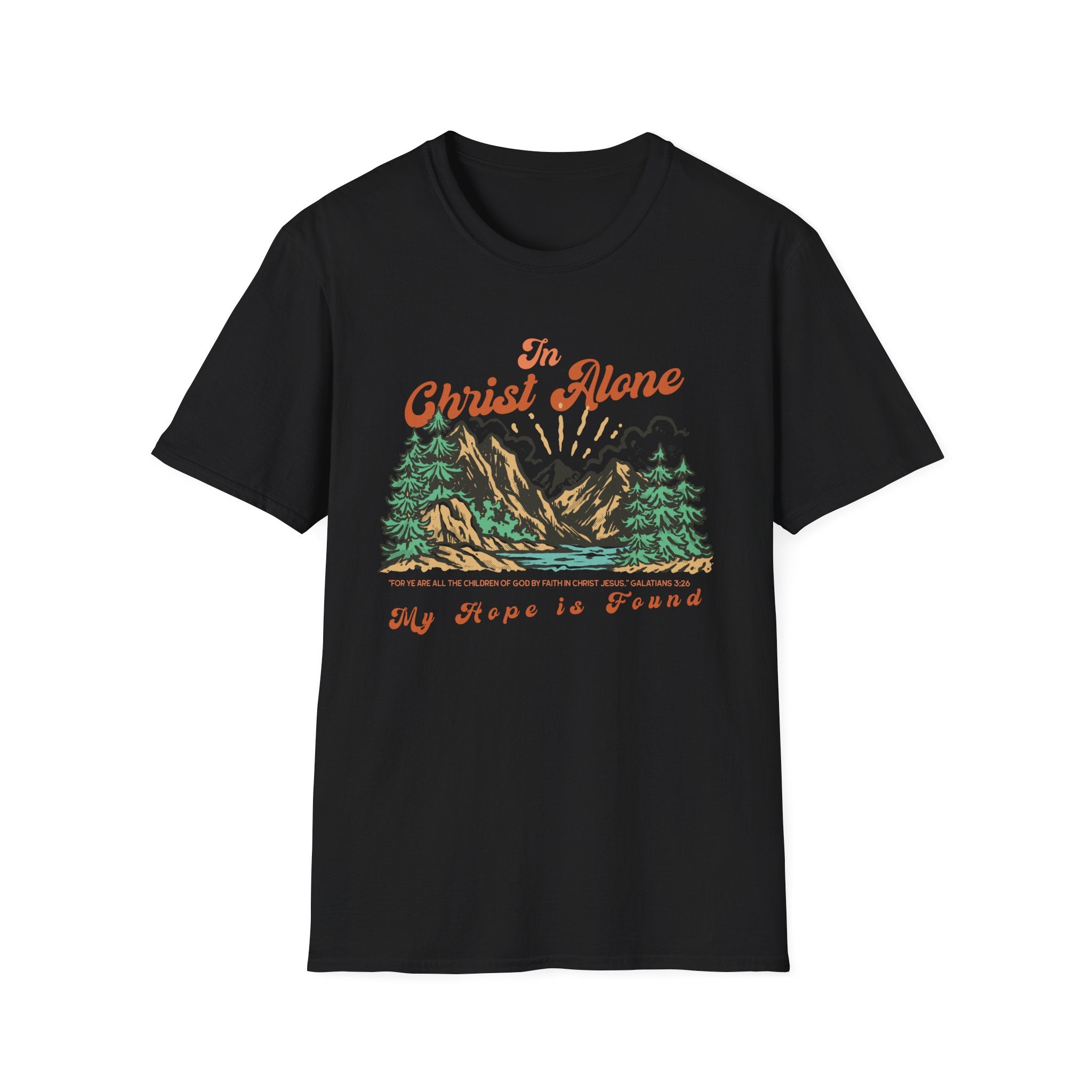 In Christ Alone Mountains T-Shirt