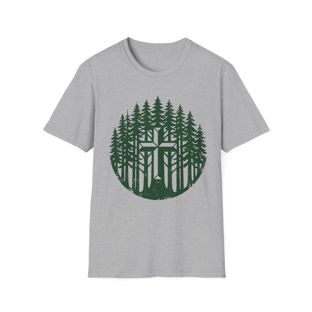Cross in Pines Circle T-Shirt