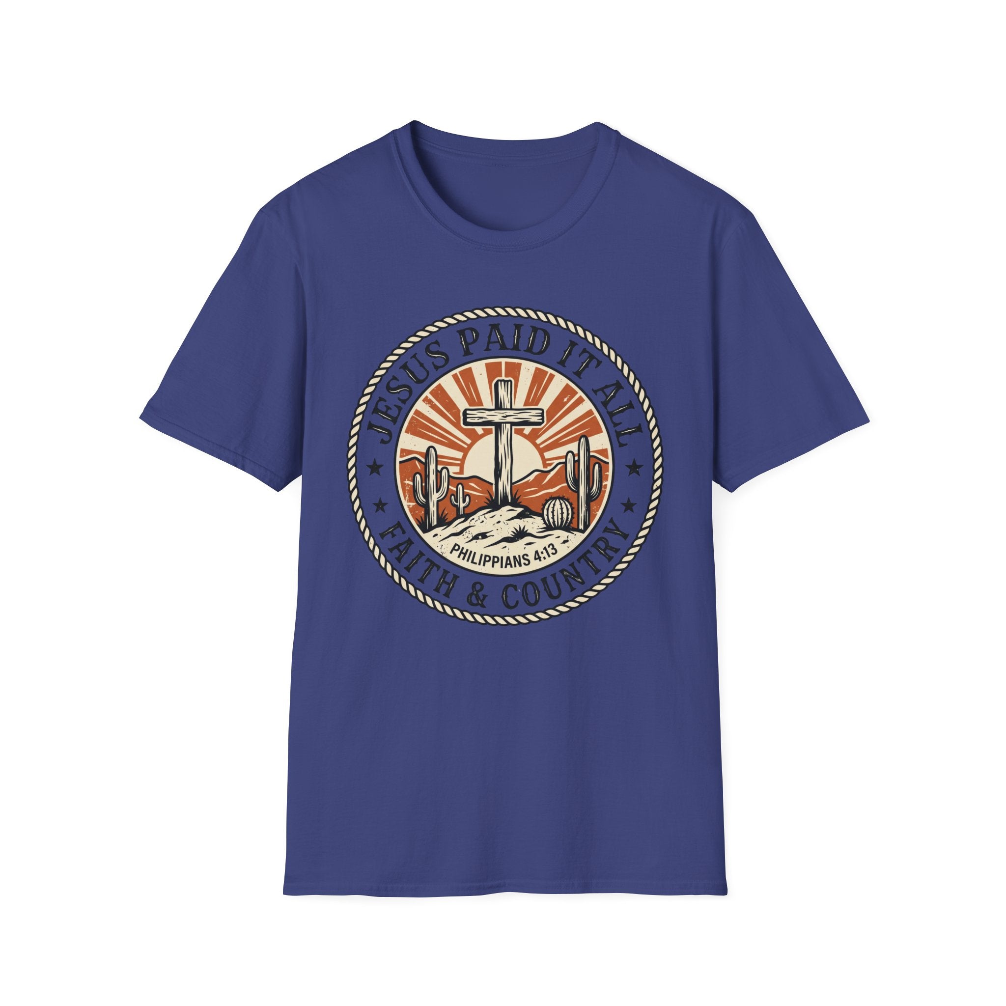 Faith & Country Cross T-shirt