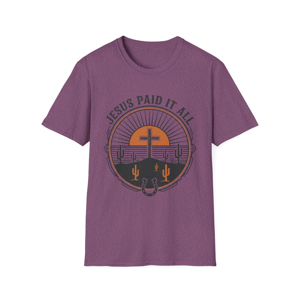 Jesus Paid It All Cross T-Shirt