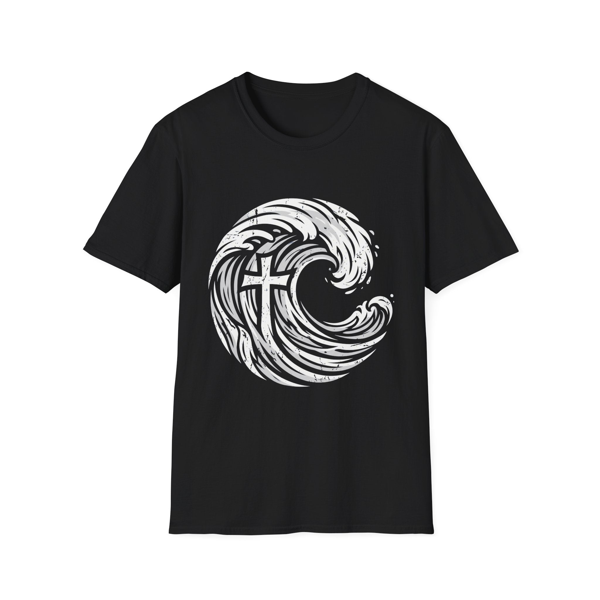 Cross in Waves T-Shirt