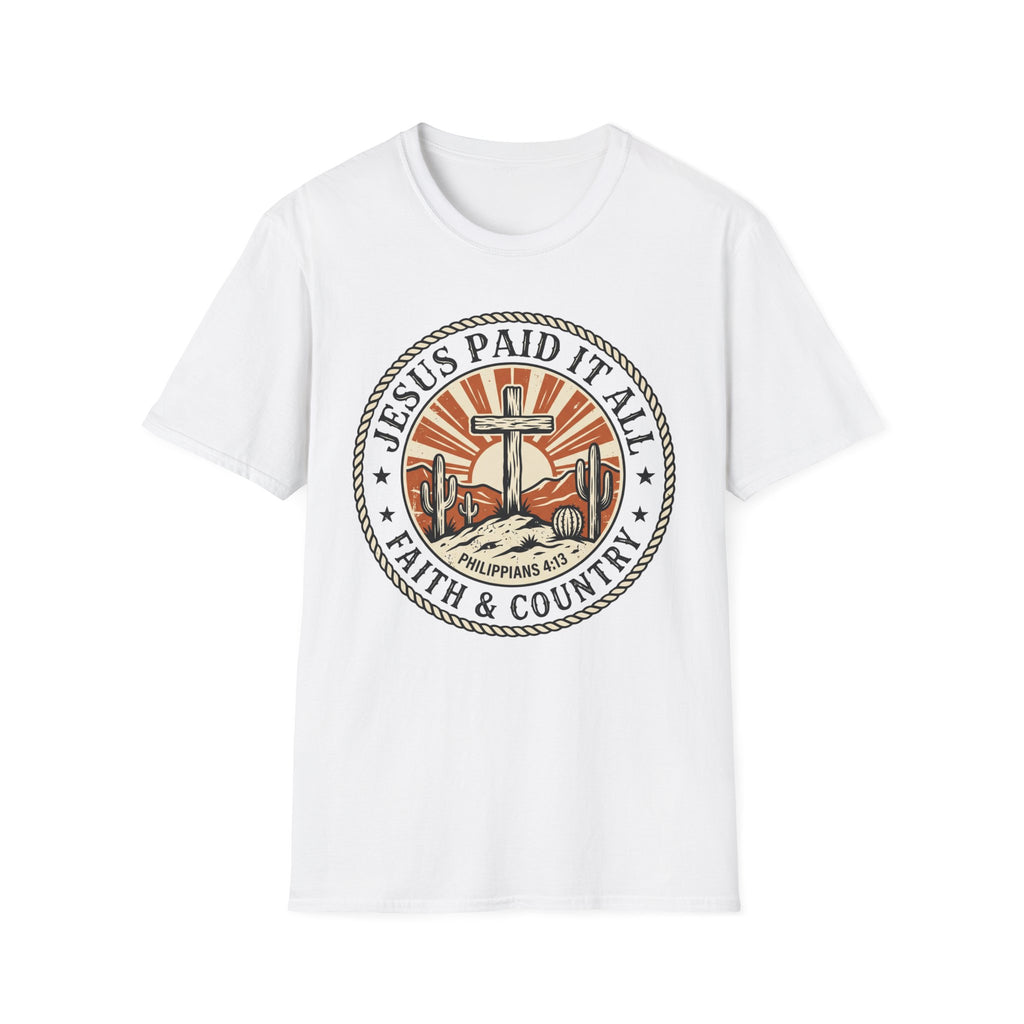 Faith & Country Cross T-shirt