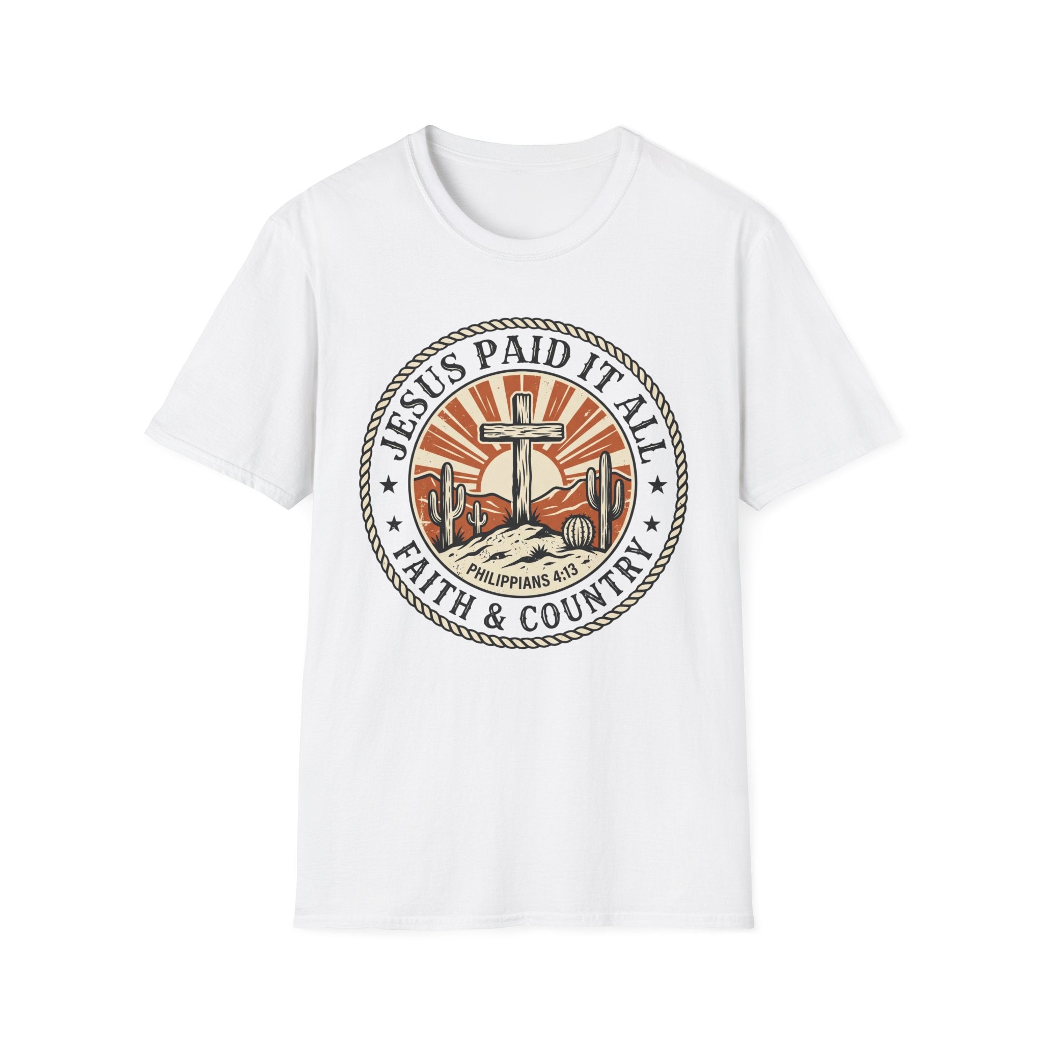 Faith & Country Cross T-shirt