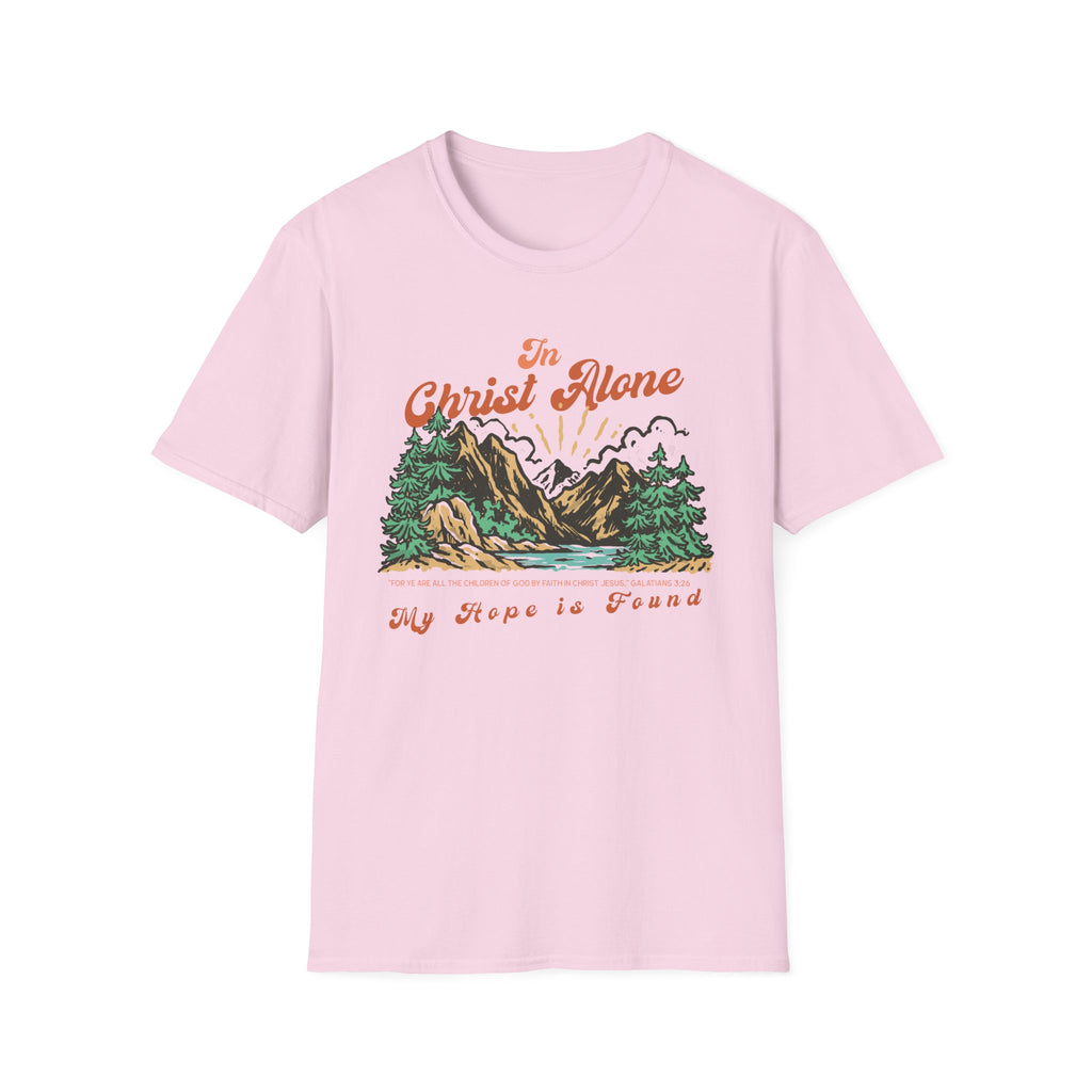 In Christ Alone Mountains T-Shirt