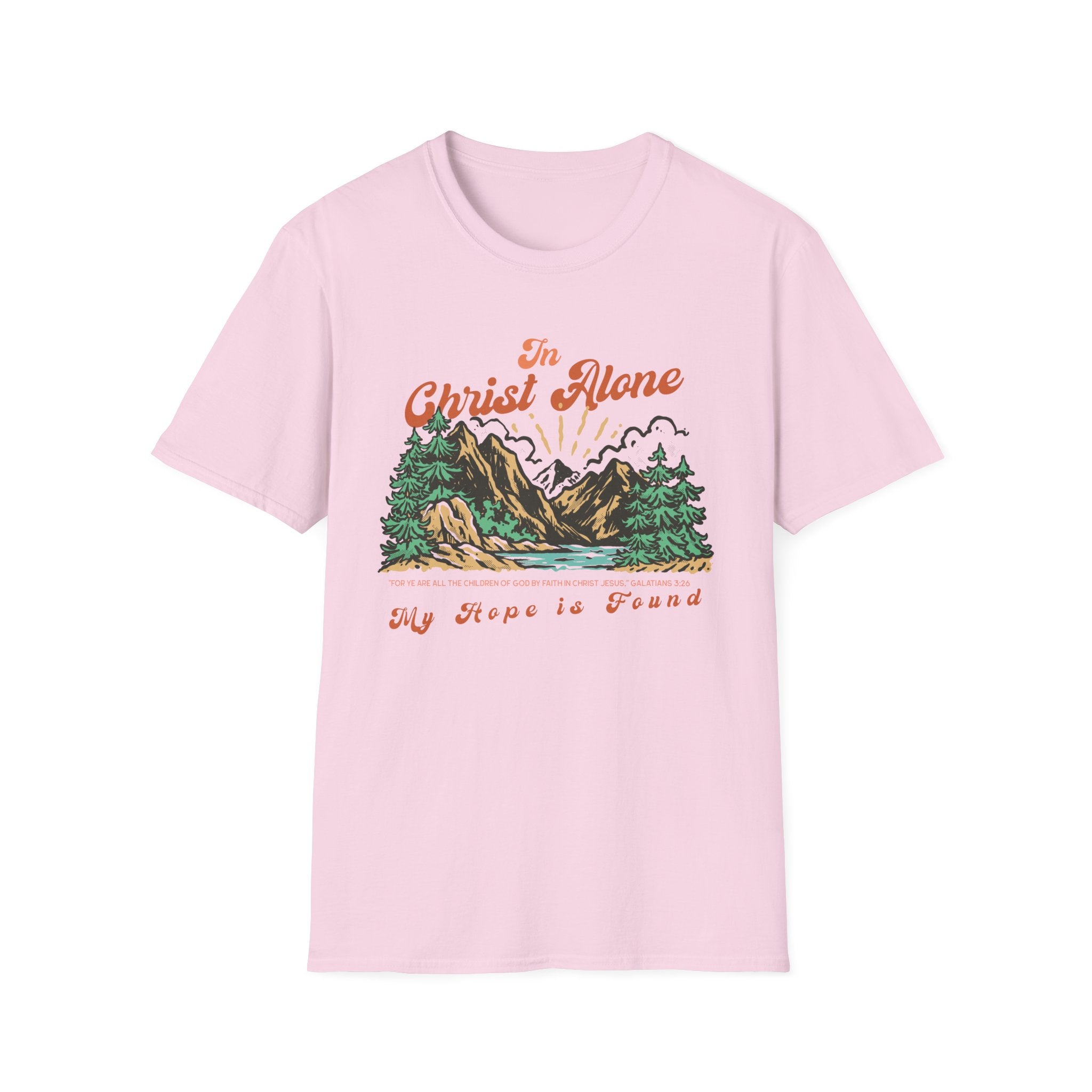In Christ Alone Mountains T-Shirt