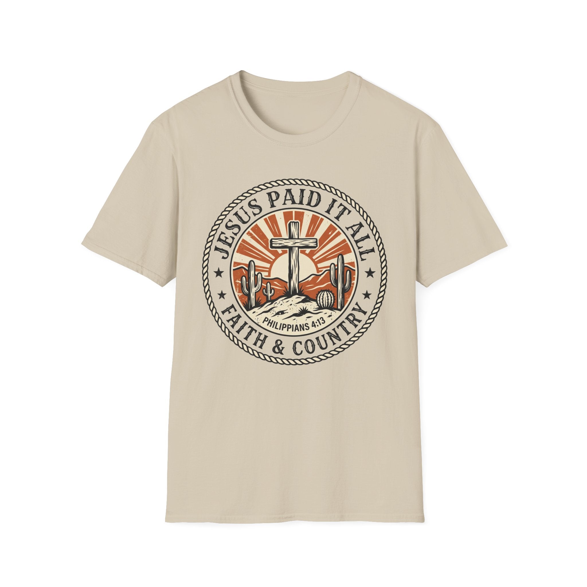 Faith & Country Cross T-shirt