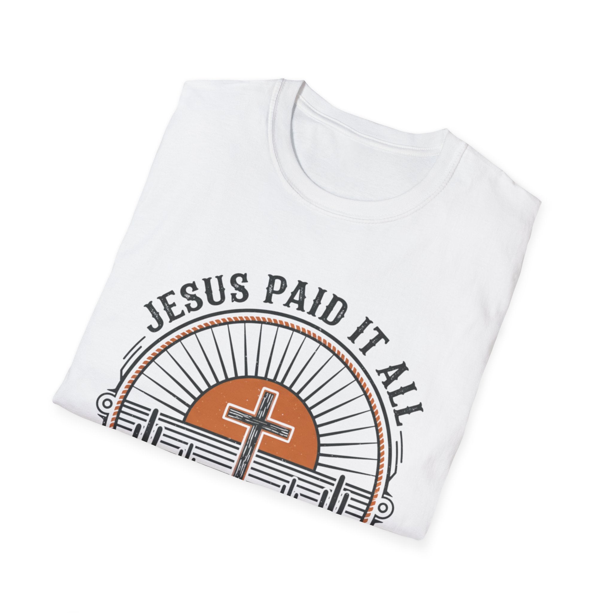 Jesus Paid It All Cross T-Shirt
