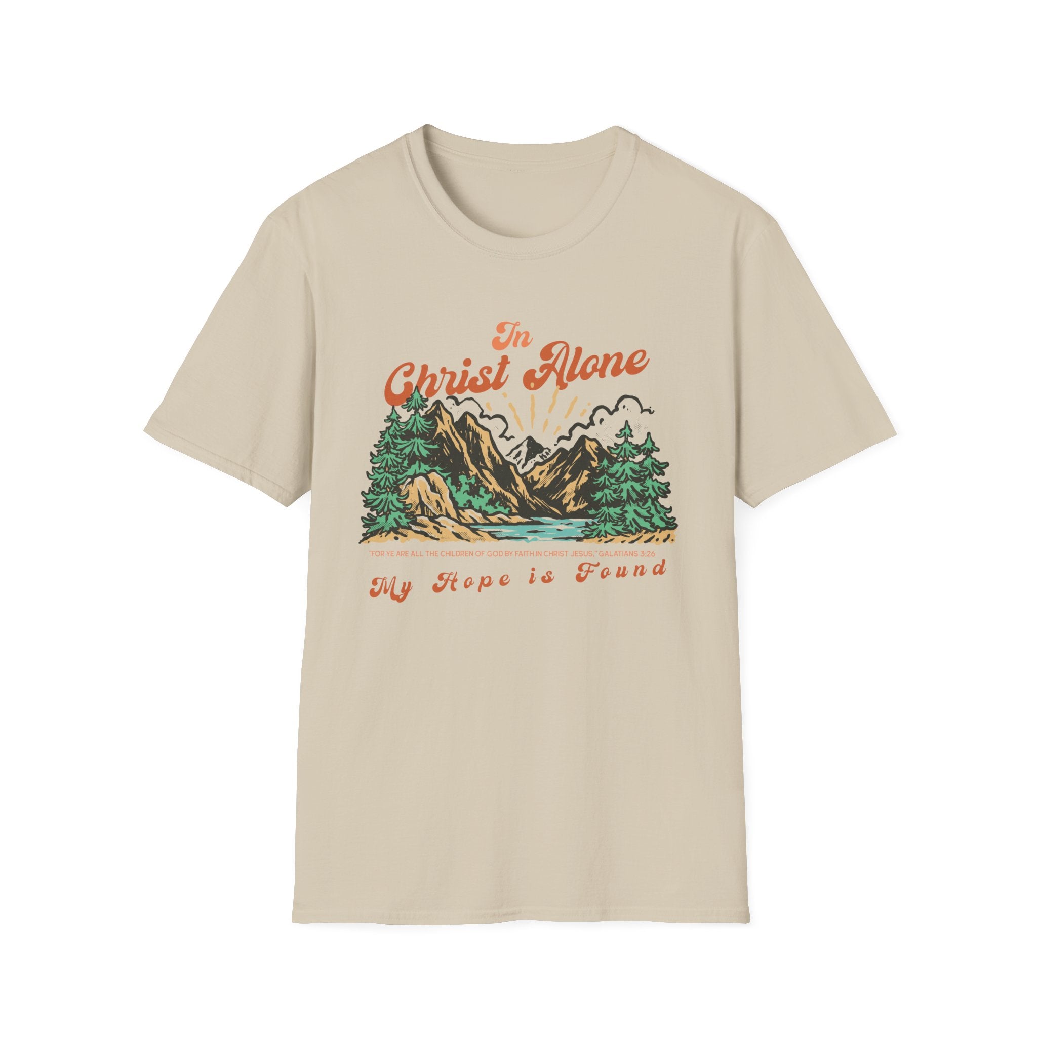 In Christ Alone Mountains T-Shirt