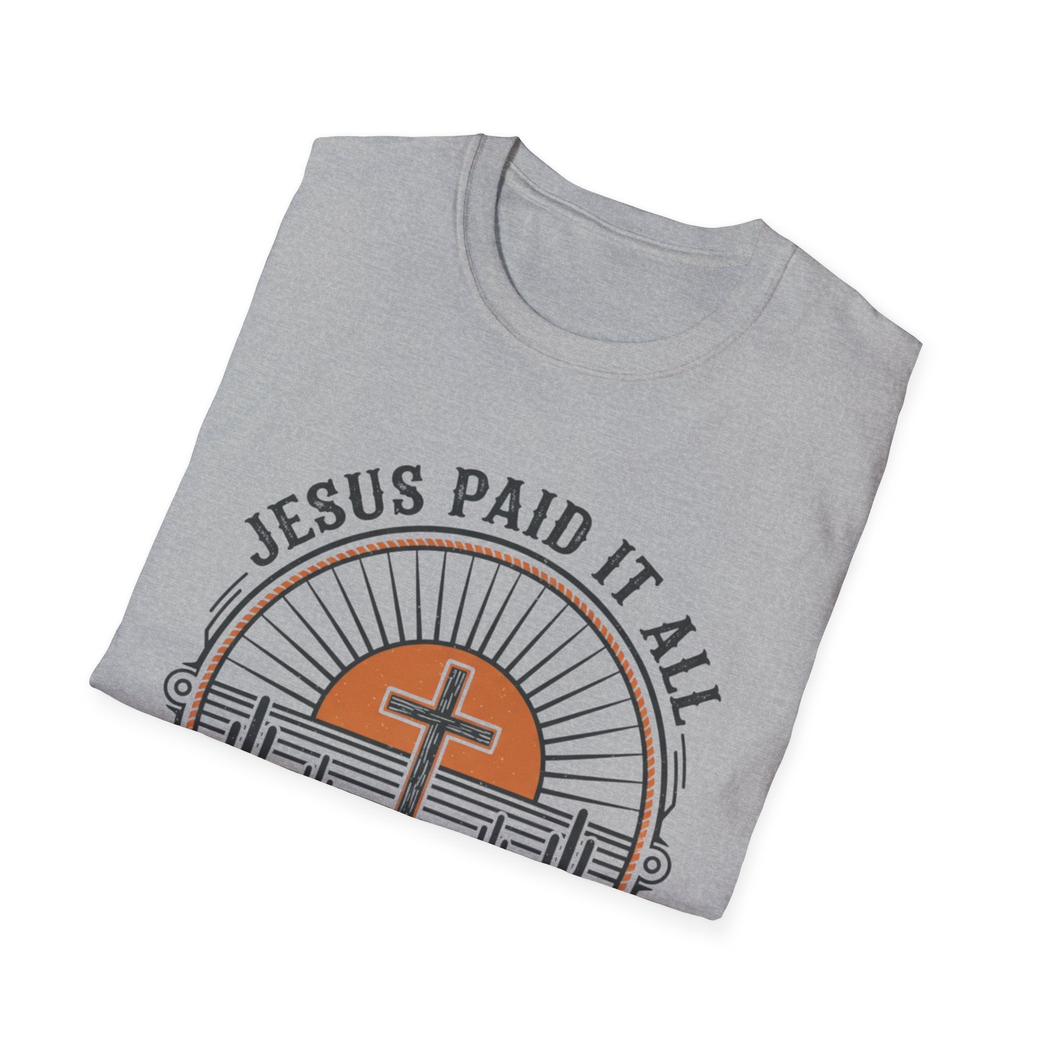 Jesus Paid It All Cross T-Shirt