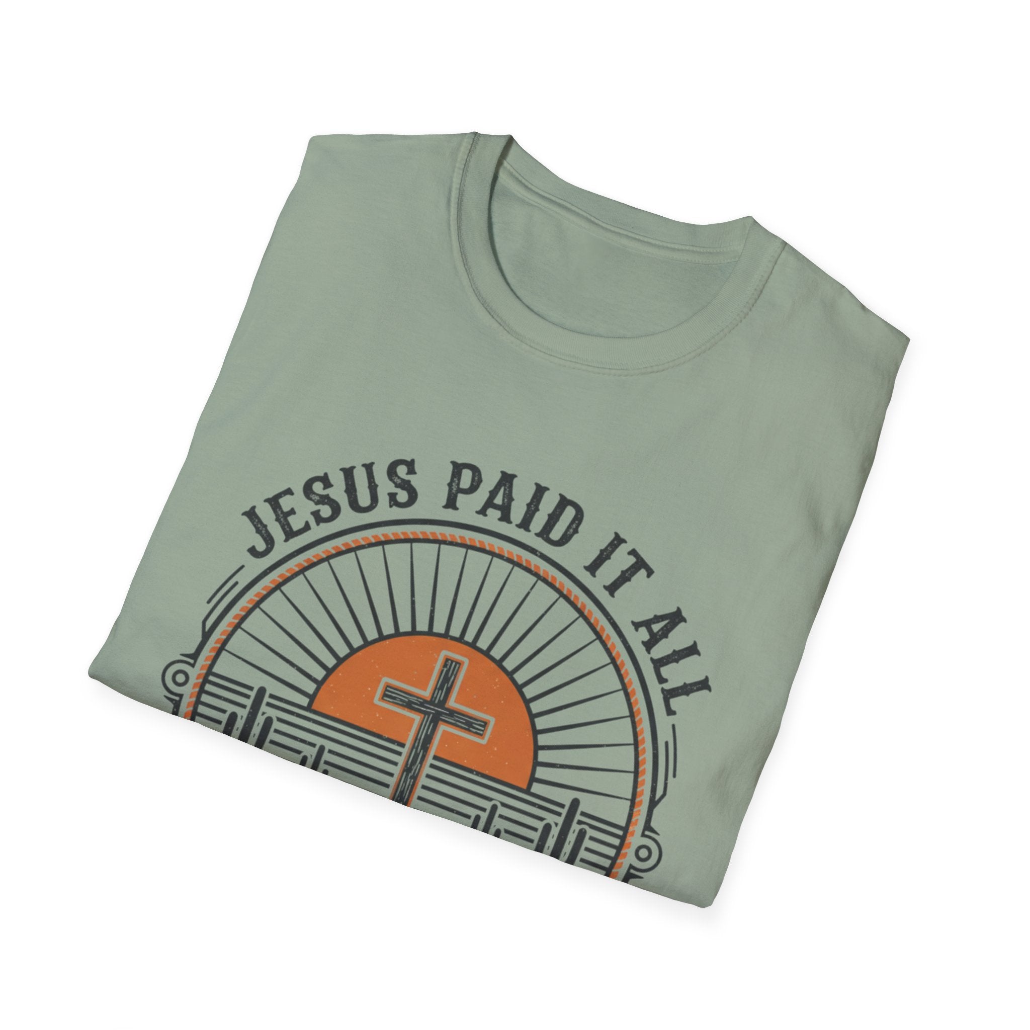 Jesus Paid It All Cross T-Shirt