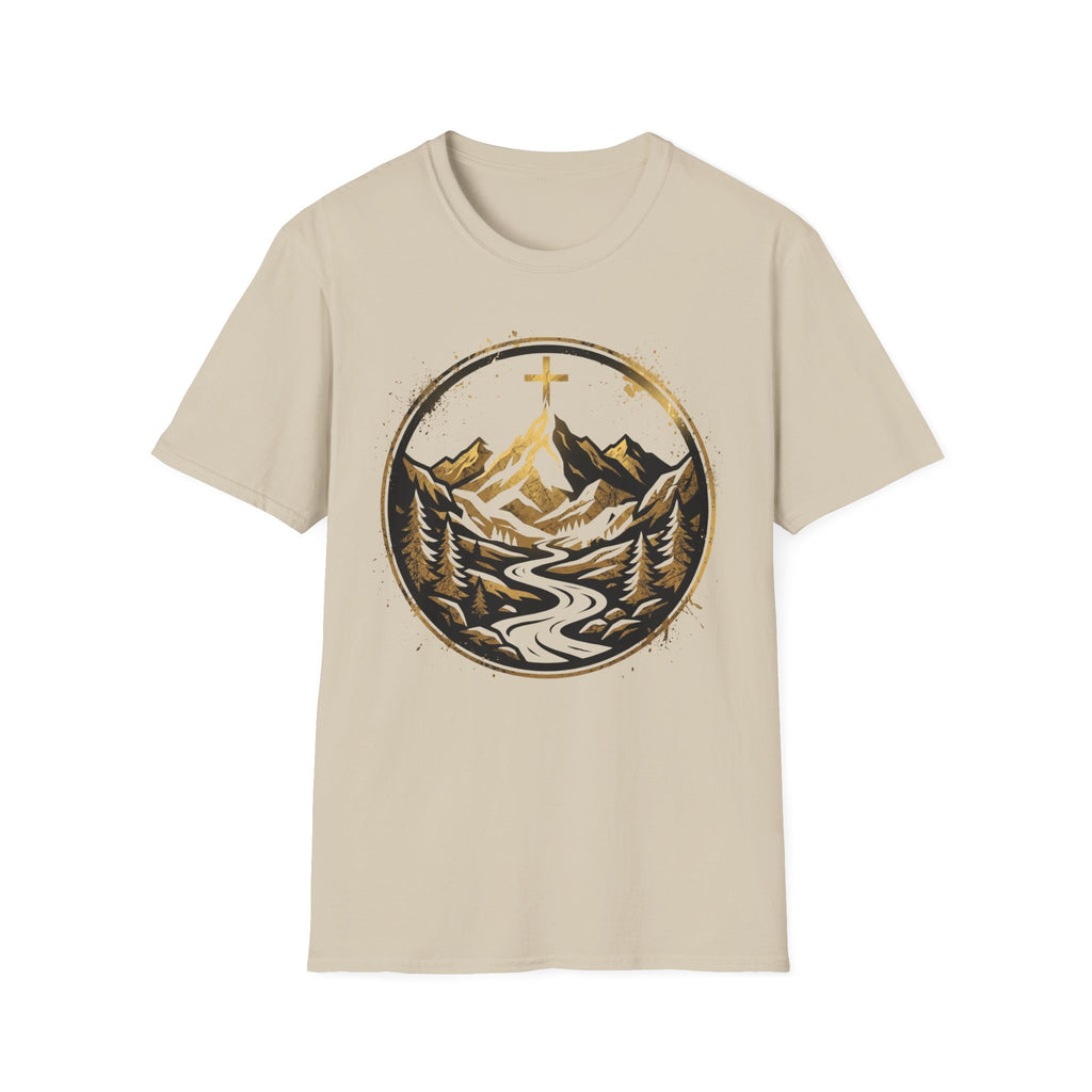 Mountain and Cross T-shirt
