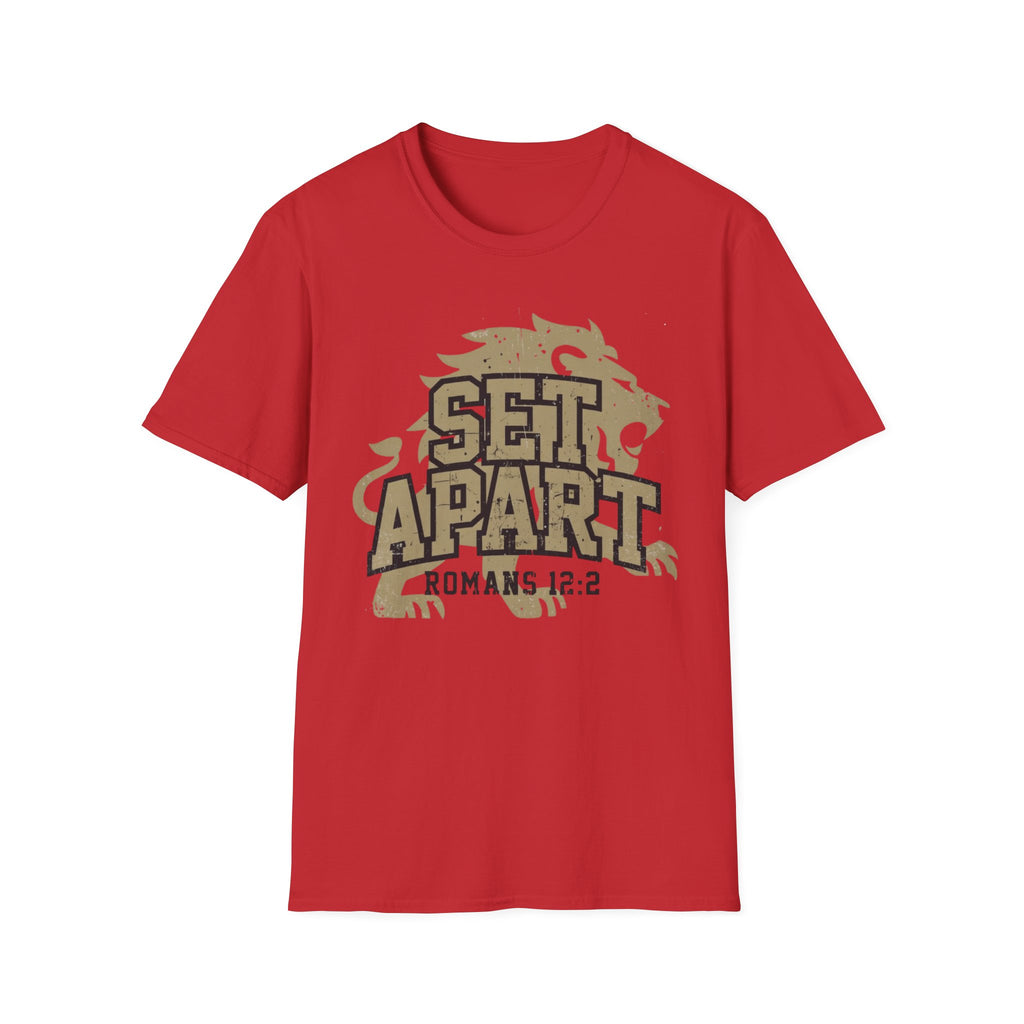 Set Apart Romans 12:2 Lion T-Shirt