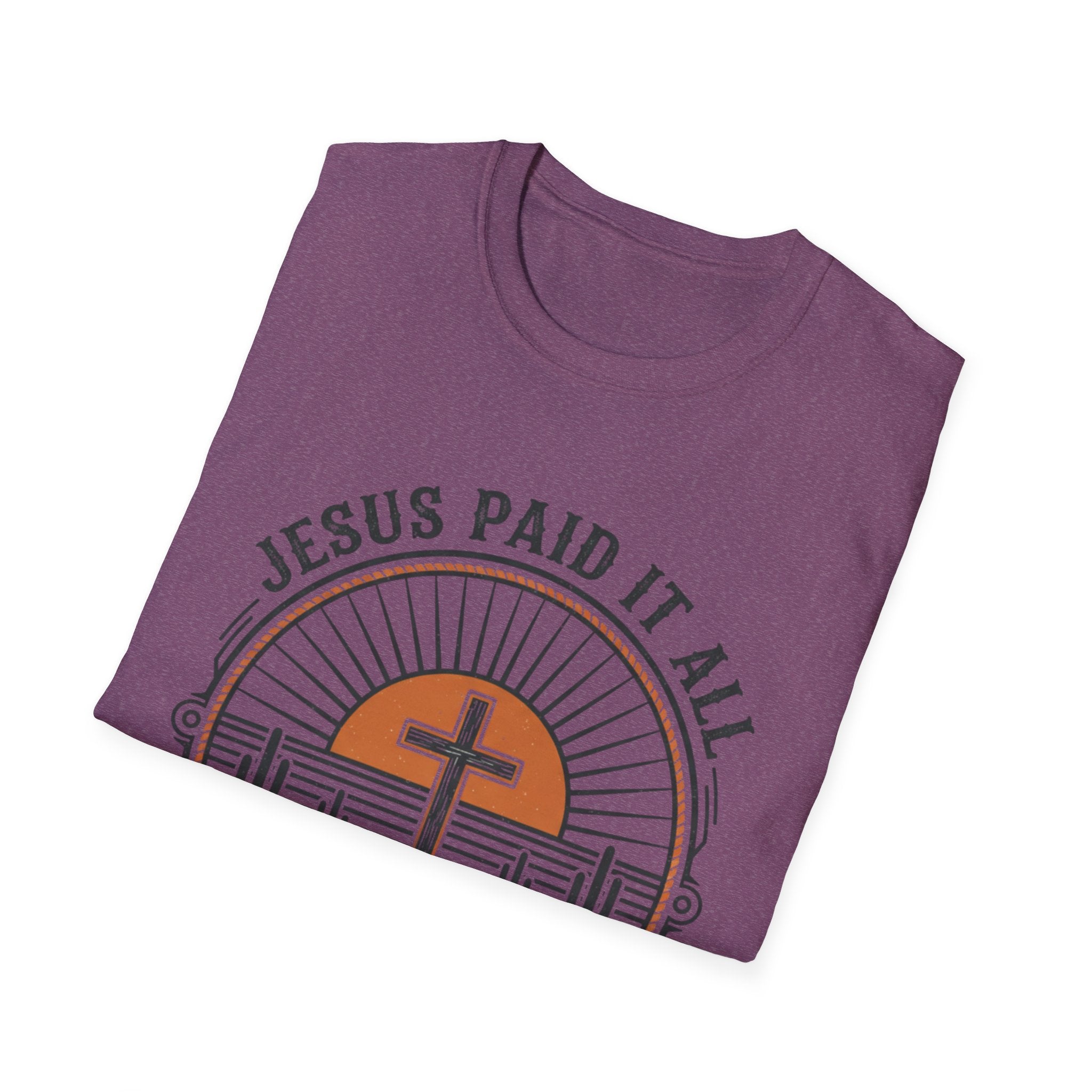Jesus Paid It All Cross T-Shirt