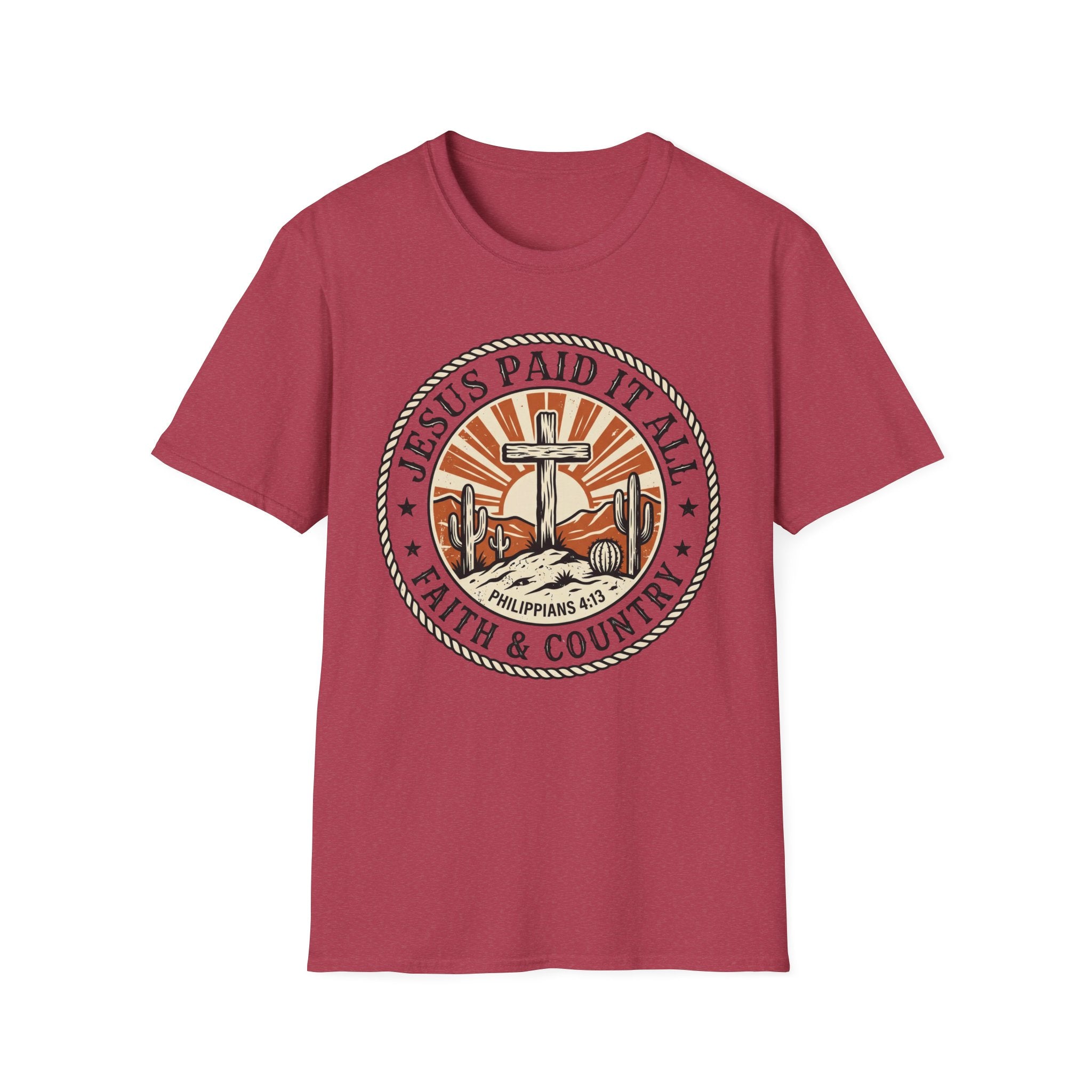 Faith & Country Cross T-shirt