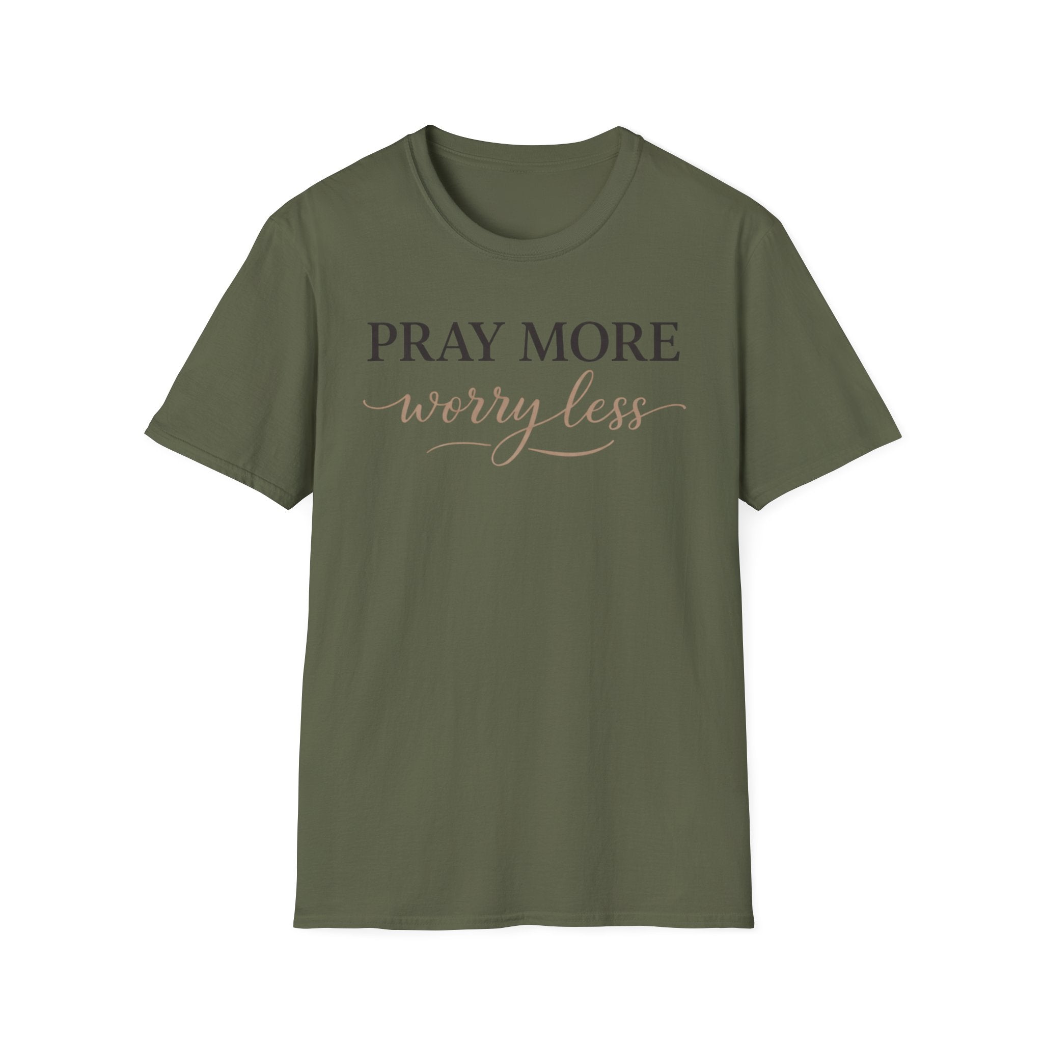 Pray More Worry Less T-Shirt