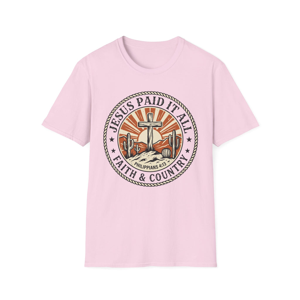 Faith & Country Cross T-shirt