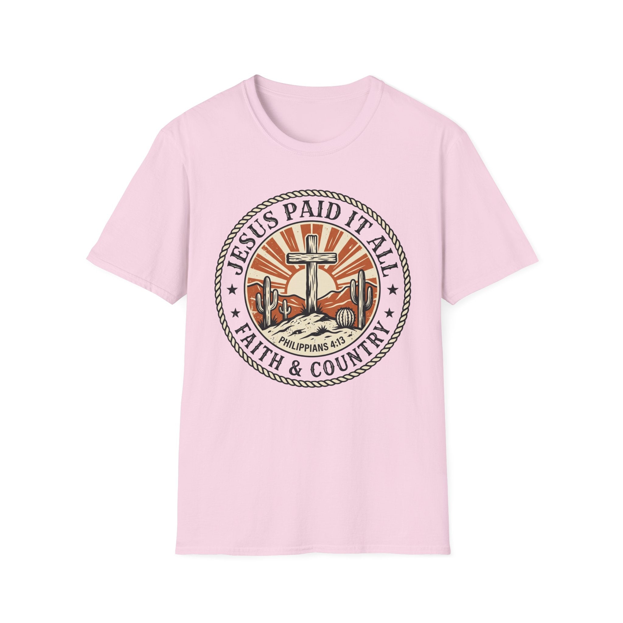 Faith & Country Cross T-shirt